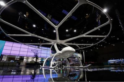 吉利科技联合Volocopter亮相上海车展 纯电飞车引关注